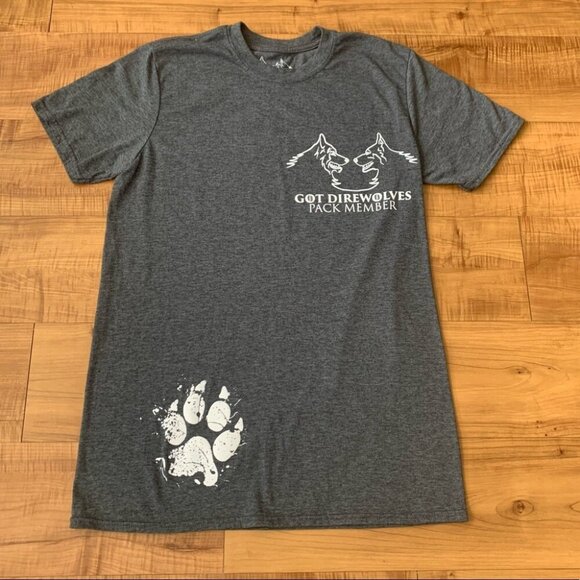 Game of Thrones Shirt Women’s Size Medium GOT DIREWOLVES PACK MEMBER BELFAST - Picture 2 of 6